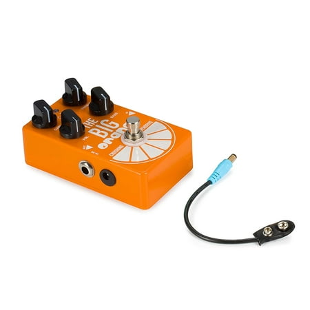 Caline CP-54 THE BIG ORANGE Crushing Overdrive Guitar Effect Pedal Aluminum Alloy With True