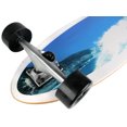 thumbnail image 3 of Krown Wave Crest Pintail Longboard, Blue, 9" x 43", 3 of 4