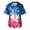 02-Light Blue, variant on 250th Anniversary USA Scrub Tops for Men 4th of July – 3 Pockets, Patriotic, Tailored Fit, Squared V-Neck, 4-Way Stretch, Moisture-Wicking 01-Watermelon Red M