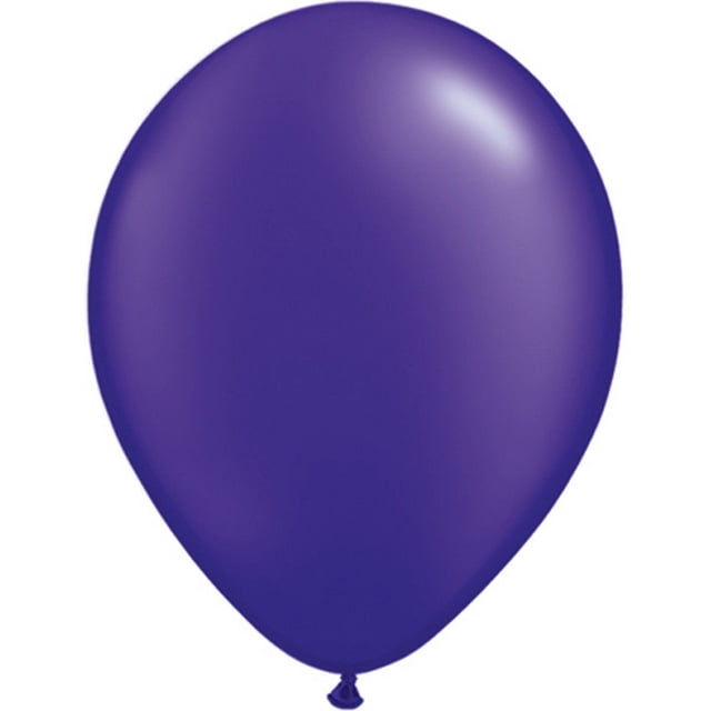Qualatex 11 Inch Round Plain Latex Balloons (100 Pack)