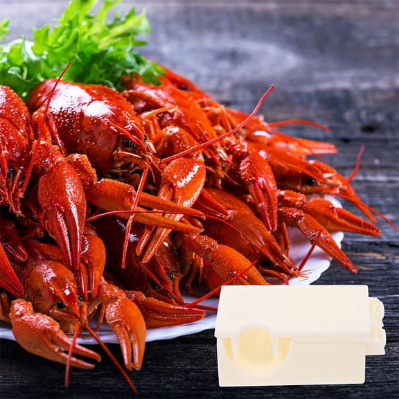 OULII 20Pcs Efficient Crawfish Peeler Beige Kitchen Gadget with Versatile Shrimp Deveiner Tool