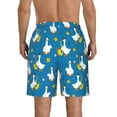 thumbnail image 3 of Naloa Cartoon Goose Men's Beach Shorts, Surfing shorts, Swim trunks, Quick Dry Swim Trunks for Surfing Beach Fun - X-Large, 3 of 9