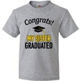 thumbnail image 3 of Inktastic Congrats My Sister Graduated with Cap Youth T-Shirt, 3 of 5