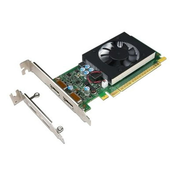 NVIDIA GeForce GT730 GT 730 - Carte Graphique - GF - 2 GB Gdddr5 - PCIe 2.0 x8 Profil Bas - DisplayPort - pour ThinkCentre M710; M715; M720; M75t Gen 2; M910; M920; V530-15