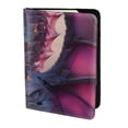 thumbnail image 2 of Pofeuu Dragon Print Travel Document Organizer Passport Holder Men Women for Family (6.5 in x 4.5 in),Wallet Holder Credit Card Clutch Bag Case, 2 of 5