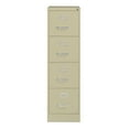 thumbnail image 3 of Hirsh 26.5" Deep 4 Drawer Letter Width Vertical File Cabinet, Commercial Grade, Putty, 3 of 11