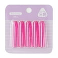 thumbnail image 1 of 5 Pack Pencil Extender Plastic Caps, Clear Transparent Cover Holder for Writing Drawing, Universal Fit for Standard Size Pencils, 1 of 8