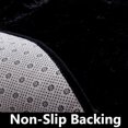 thumbnail image 6 of Topboutique Fluffy Shag Area Rug,Black Soft Round Plush Area Rugs,Anti-Slip Cute Carpet for Teen's Room,Indoor Carpet for Nursery,Bedroom,4 x 4 ft Circle Living Room Mats, 6 of 9