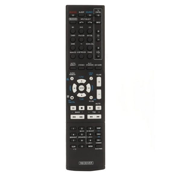 AV Receiver Remote Control,AXD7660 AV Receiver Remote Home Theater Sound Receiver Remote Pioneer Remote Control Seamless Integration