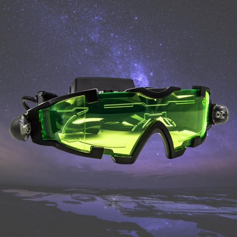 Night Vision Goggles Adjustable Kids LED Night Goggles for Racing Bicycling Hunting to Protect Eyes Children Gift