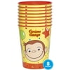 Curious George Plastic 16oz Cups, 8ct