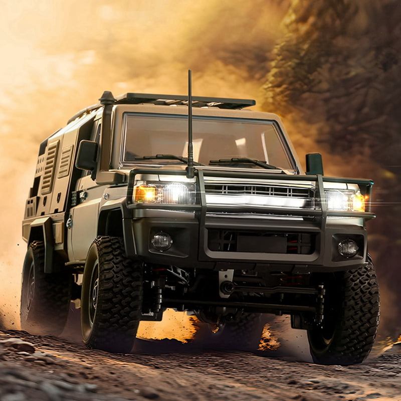 2.4G Full Scale Pickup Short Truck 4WD Climbing Car RC car Remote Control Toy for MN MODEL MN82S 1:12 black
