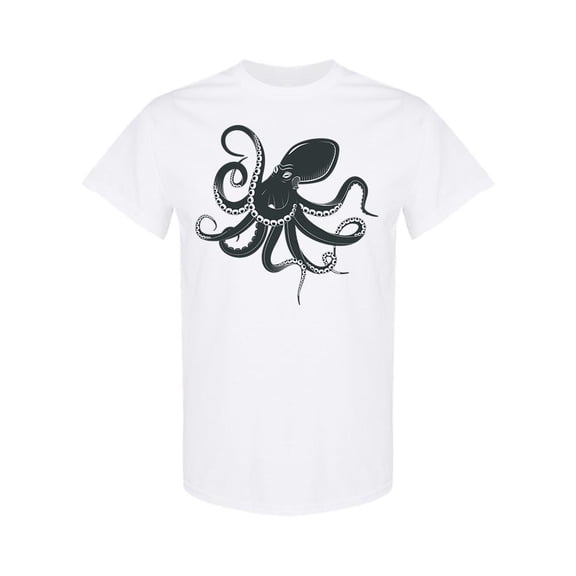 Underwater Squid T-Shirt Men -Image by Shutterstock, Male x-Large