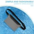 thumbnail image 3 of SWETRACE 2Ud Protector Impermeable Para Teléfono Con De Cinturón De Cintura Cómodo Y Material PVC Negro, 3 of 7