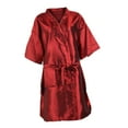 thumbnail image 5 of DOLITY Haircut Cape Clients Barber Luxury Kimono Robes for Beauty Salon Pets Groomer Red, 5 of 8
