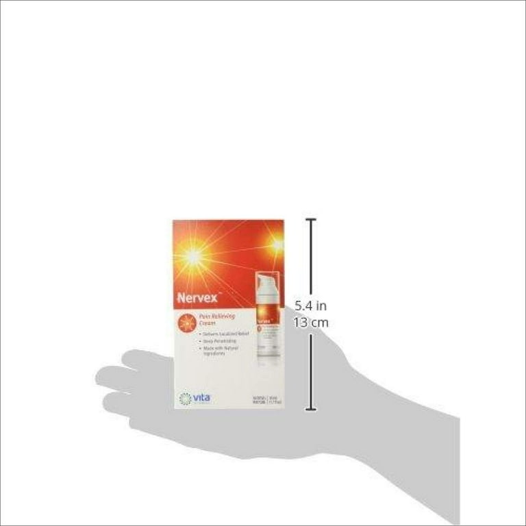 Nervive Pain Relieving Cream Max Strength Topical Nerve Pain Reliever