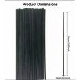 thumbnail image 2 of 100 Pcs Natural Reed Diffuser Sticks, 7.8 Inch Thick Rattan Wood Diffuser Sticks, Fibre Reed Diffuser Refill Sticks for Essential Oil, Replacement Diffuser Sticks for Home Office Aromatherapy, 2 of 7