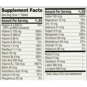 4 Pack - Silver Mens 50+ Tablets 100 Tablets