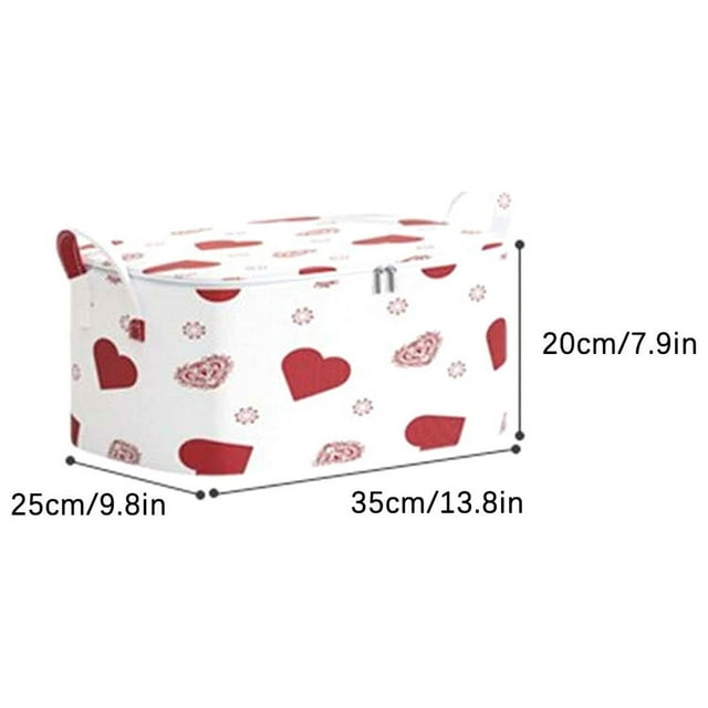 EGNMCR Closet Organizers and Storage, Storage Trunks & Bag Clothes Storage Bag Wardrobe Sorting Storage Box Portable Storage Bag Winter Cup Storage Box Storage Storage