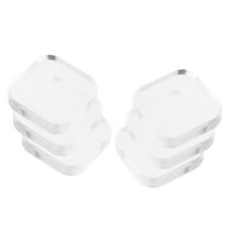 Zehuanyu  6 Pcs Door Stopper Cabinet Dampers Shock Absorber Drawer Silent Cabinets Transparent