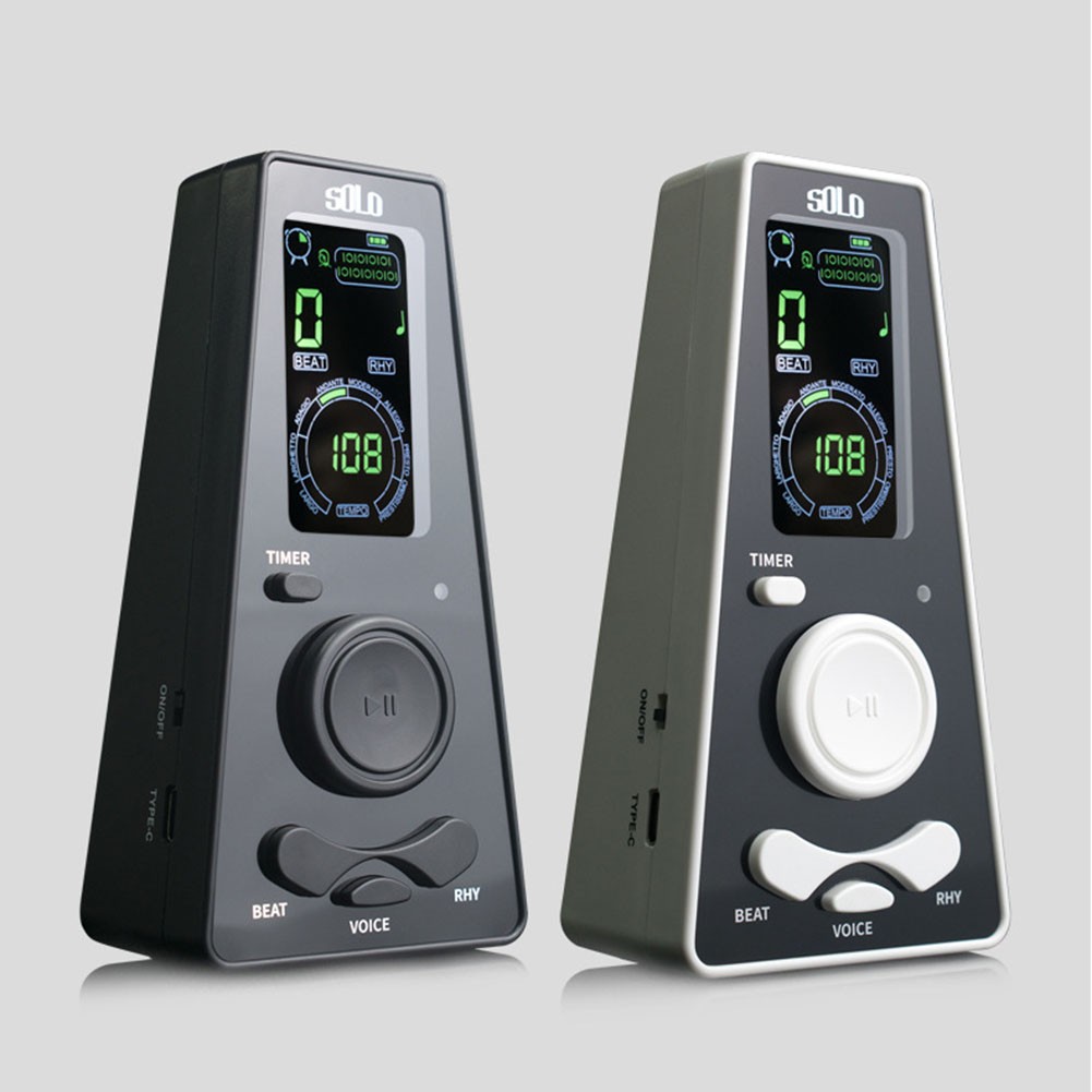 Electronic Digital Metronome Timer With Volume and Beat Speed Control