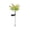 Pink, variant on Solar Hydrangea Ground Stake Lights, 23.6 Inch Rainbow Color Changing LED Garden Decoration for Courtyard Lawn Pathway