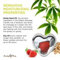 thumbnail image 2 of Vela de masaje Earthly Body Strawberry 120 ml 3 en 1 vegana, 2 of 7