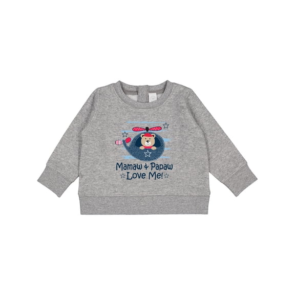 Inktastic Mamaw and Papaw Love Me Baby Sweatshirt