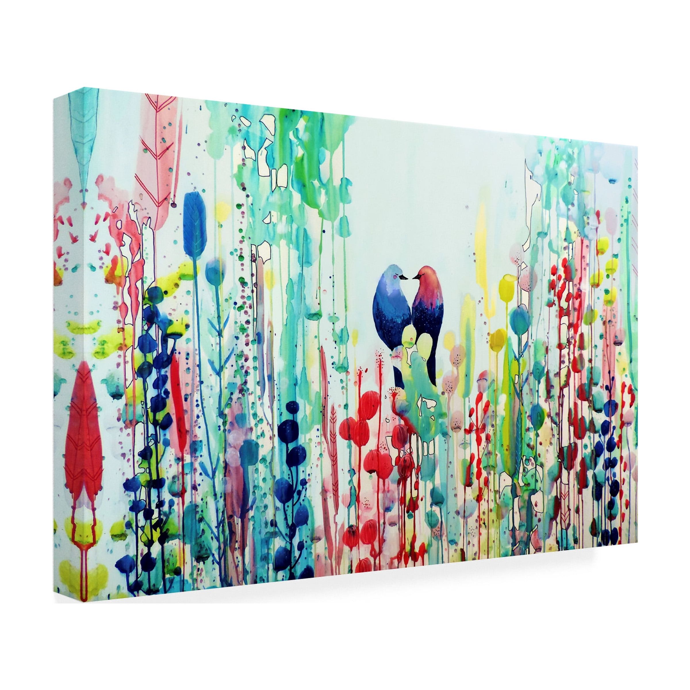 Sylvie Demers 'Our Story' Canvas Art
