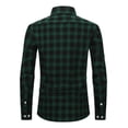 thumbnail image 2 of Camisa De Franela A Cuadros Para Hombre Casual Y Elegante, 2 of 6