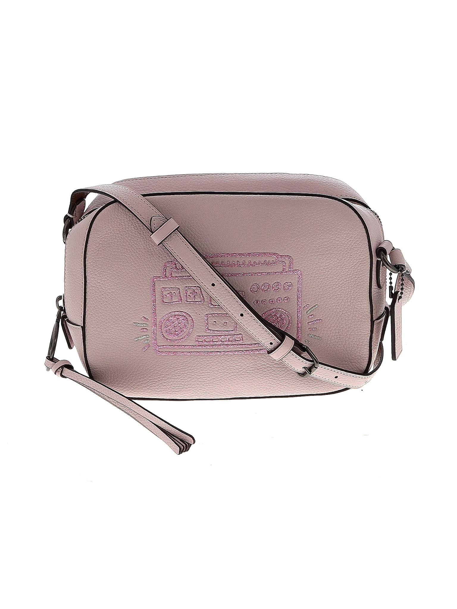 Keith Haring X Coach Pre Owned Leather Crossbody Bag Mozambique Ubuy