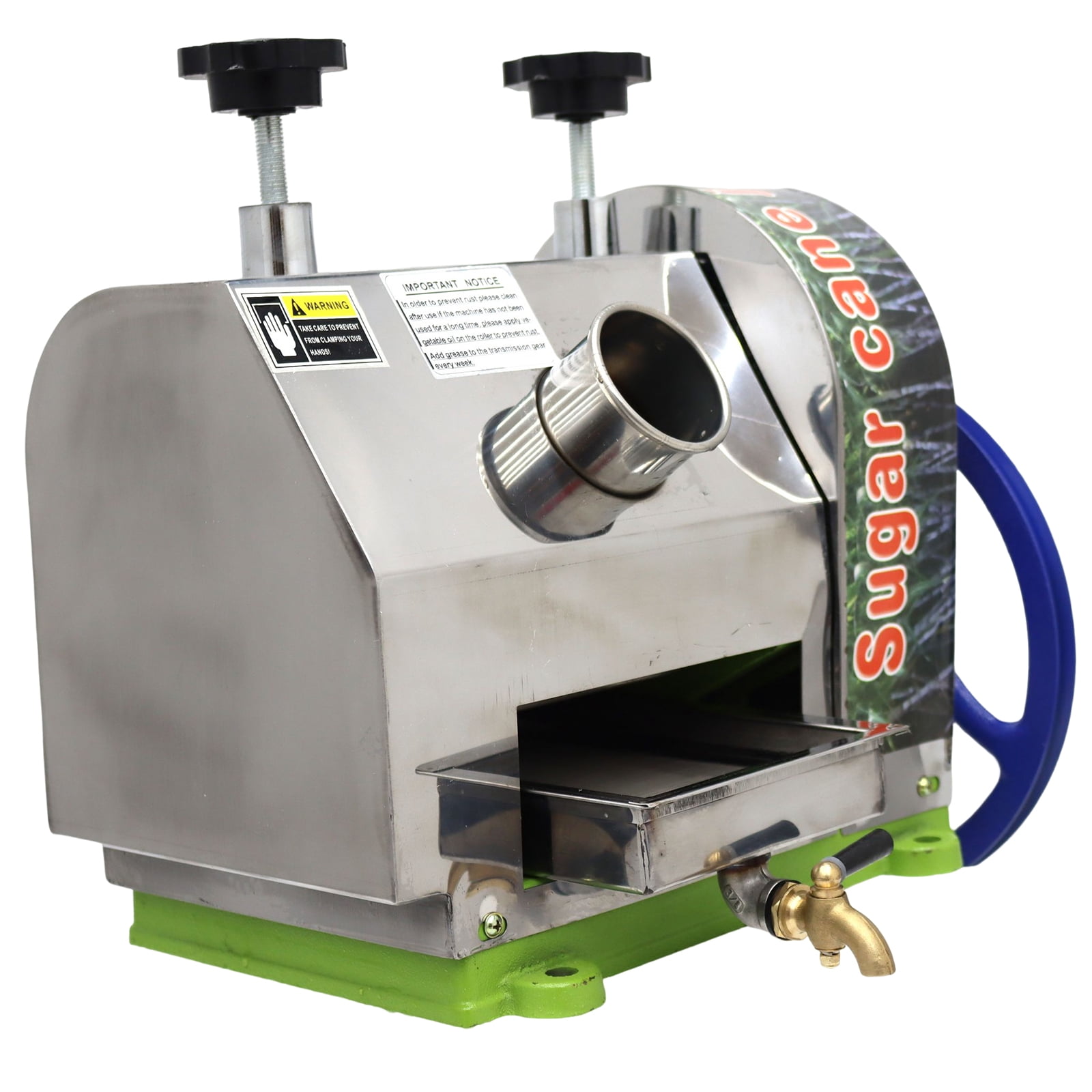 Techtongda Manual Suger Cane Ginger Press Juicer Juice Machine Press Commercial Juicer with Knives