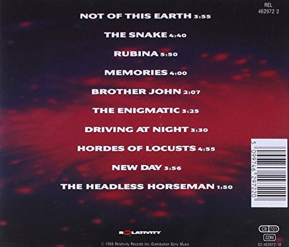 Not of This Earth (CD)