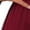 Wine Red, variant on Womens Bohemian Square Neck Elegant Flared Ruffle Sleeve Maxi Dress Concert Beach Vacation Gown Cream White L