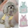 thumbnail image 2 of Air Permeable Dog Vest - Elastic Delicate Printing - Summer Thin Pet Pullover Vest for Outdoor, 2 of 8