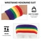 thumbnail image 3 of 1 Juego de deportes Diadema Pulsera Lithe Lithe Hairband Banda absorbente de sudor, 3 of 6