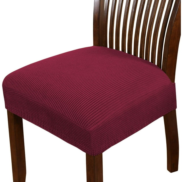 2pcs-cojín de asiento elástico impermeable-rojo vino Ofspeizc HMHZ1149-6