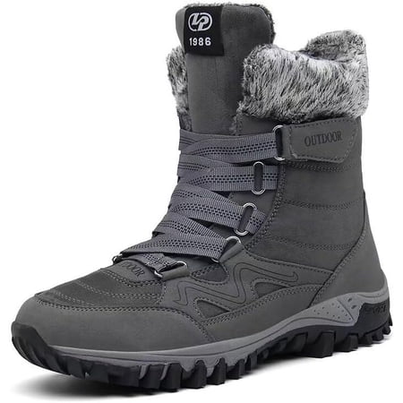 Men Women Fashion High Top Winter Boots for Snow Street Walking
