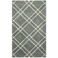 thumbnail image 2 of SAFAVIEH Himalaya Maralyn Geometric Wool Area Rug, Dark Grey/Ivory, 2' x 3', 2 of 8