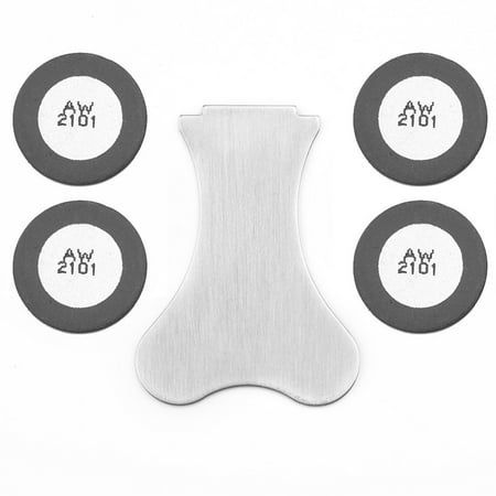 

4 x Glass Disk Transducer Discs for Opti-Myst Electric Fire Heater 20mm