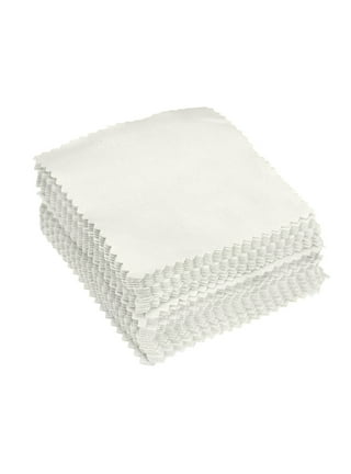 6 Pack Microfiber Jewelry Cleaning Cloth Set, Reusable Sterling