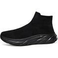 thumbnail image 2 of Breathable Knit Fur Lined Winter Work Gym Trainers Sneakers for Women and Men Stylish, 2 of 14