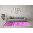 thumbnail image 3 of Ahgly Company Indoor Rectangle Abstract Purple Modern Area Rugs, 5' x 7', 3 of 4