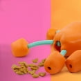 thumbnail image 6 of BESTSKY Indestructible Dog Toys Super Chewer Dog Toys Chew Dog Toys for Medium and Large Interactive Dog Toys Gift for Medium Dog Large Dogs Breed Heavy Duty Dog Teeth Grinding Interactive (Orange), 6 of 6