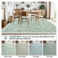 thumbnail image 6 of Washable Rug Stain-Resistant Colorful Floral Rug for Living Room Foldable Ultra Soft Thin Floor Mat Indoor Low Pile Non Slip Carpet for Nursery Kids Bedroom Play Room, 6 of 9