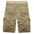 thumbnail image 2 of Men Hiking Climbing Cargo Shorts Multi-pocket Combat Work Pants Bottoms, 2 of 3