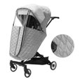 thumbnail image 4 of ZYHARUKO Universal Waterproof Rain Cover Windproof Raincoat Full Coverage for Baby Stroller Protect Your Baby from Rain & Dust, 4 of 19