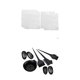 thumbnail image 1 of 100 Piezas De Corte De Cabellero Desechable jinwen Capa de corte de pelo desechable, 1 of 8