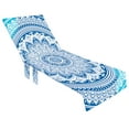 thumbnail image 4 of Beach Chair Cover Soft Fiber Lounger Towel with Side Pockets, 4 of 7