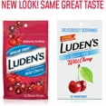 thumbnail image 2 of 8 Pack Luden's Throat Drops, Sugar Free, Wild Cherry 25 Each, 2 of 8